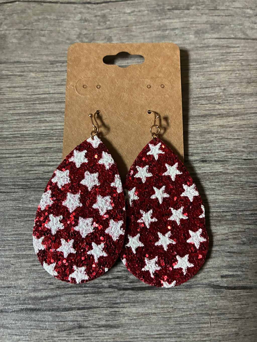 Stars Teardrop Earrings
