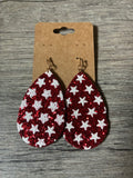 Stars Teardrop Earrings