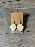 White Heirloom Earrings